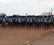 Ground Activities Men in Paraipatti police coaching centre